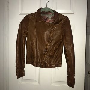 Leather jacket